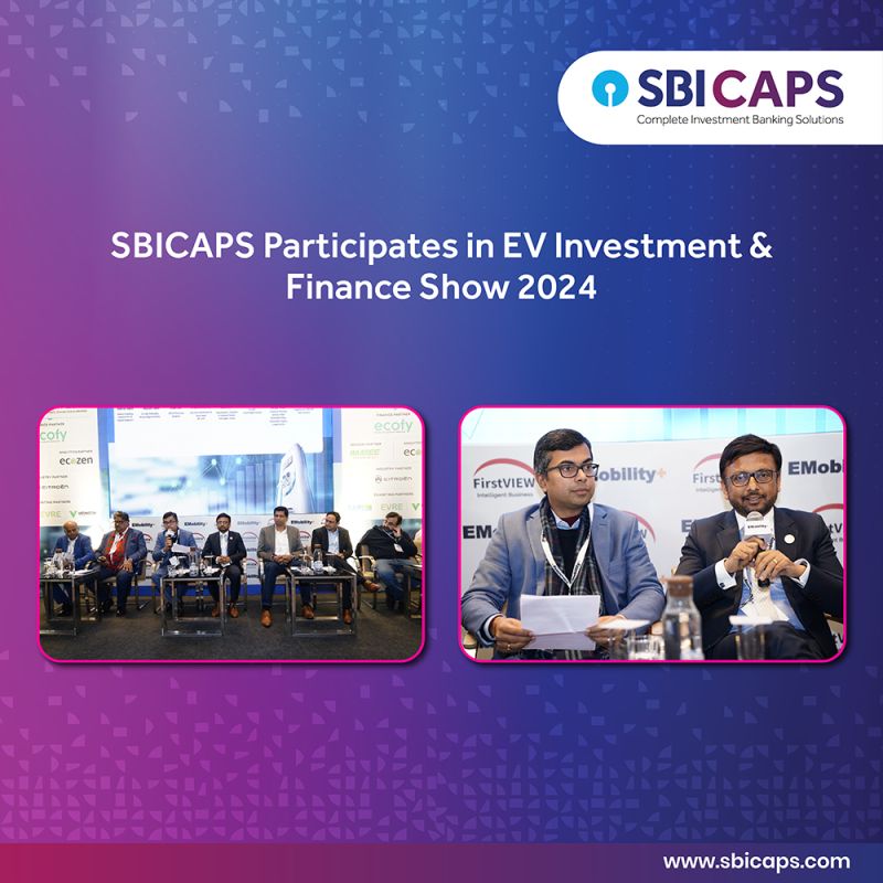 SBICAPS participates in EV Investment and Finance Show 2024